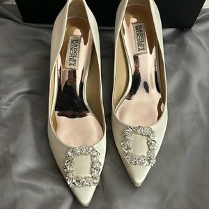 COPY - Badgley Mischka Carrie 8 1/2 champagne Heels